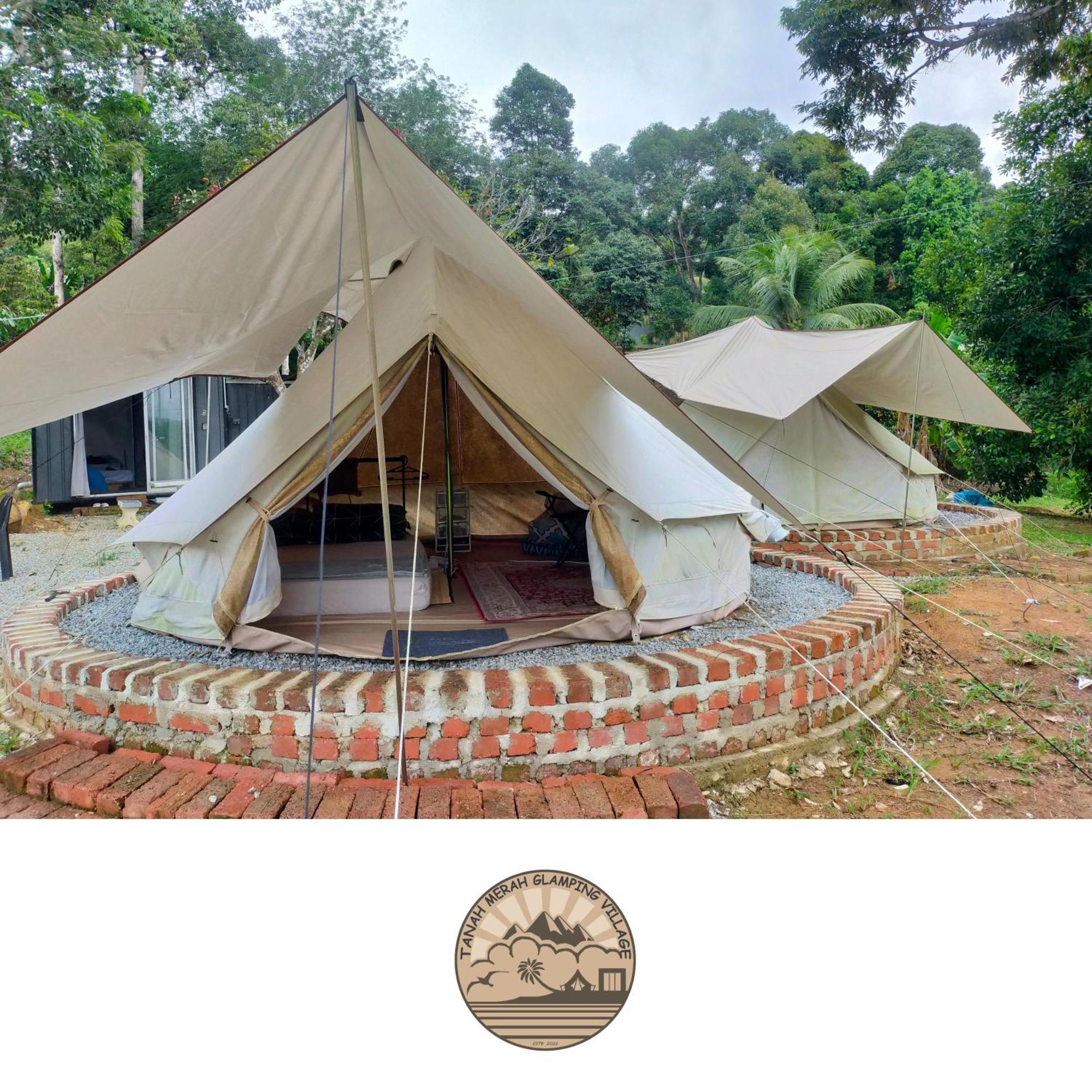 Tanah Merah Glamping Village Куала-Кангсар Екстер'єр фото